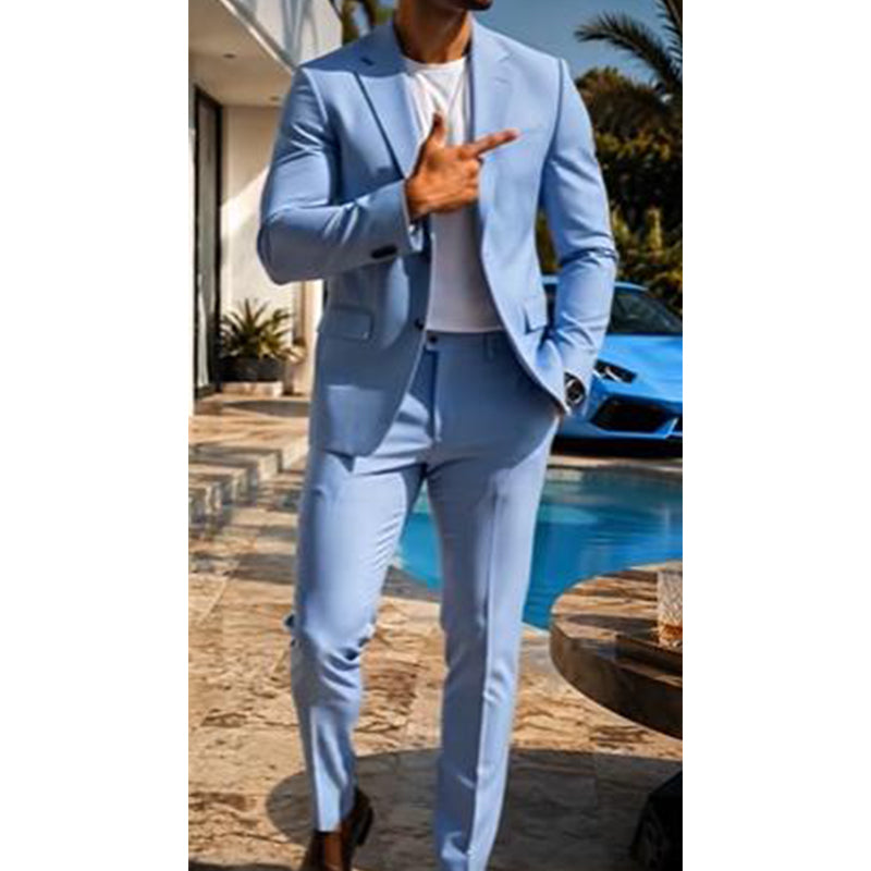 Men's Versatile Stretch Business Suit