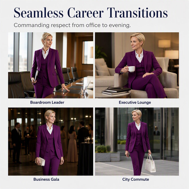 ⌛Limited-Time Offer-Women's 3-Piece Business Suit Set-Free Shipping