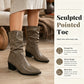 ⌛Limited-Time Offer-Women's Pointed Toe Chunky Heel Boots