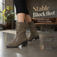 ⌛Limited-Time Offer-Women's Pointed Toe Chunky Heel Boots