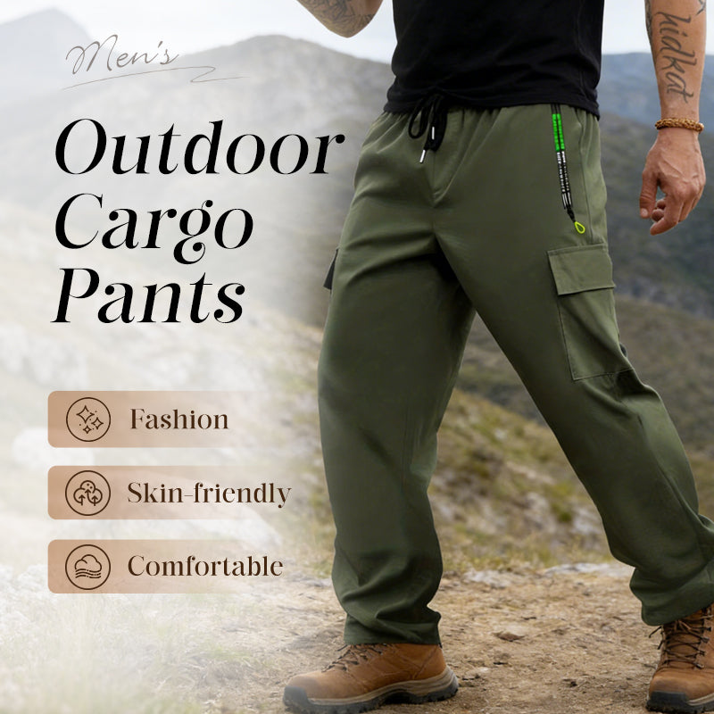 ✨ Rugged Everyday Comfort | Men's Multi-Pocket Outdoor Cargo Pants