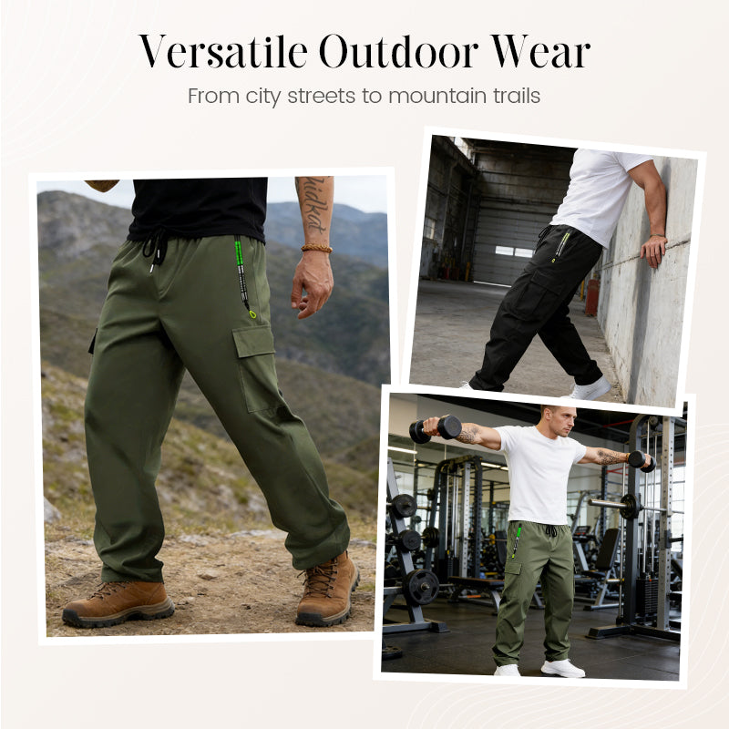 ✨ Rugged Everyday Comfort | Men's Multi-Pocket Outdoor Cargo Pants