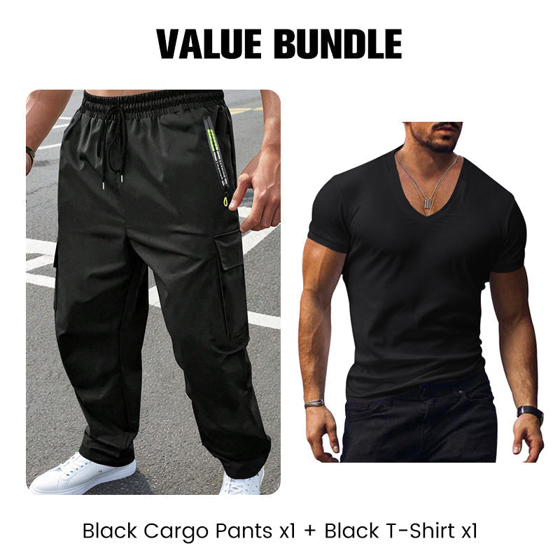 ✨ Rugged Everyday Comfort | Men's Multi-Pocket Outdoor Cargo Pants