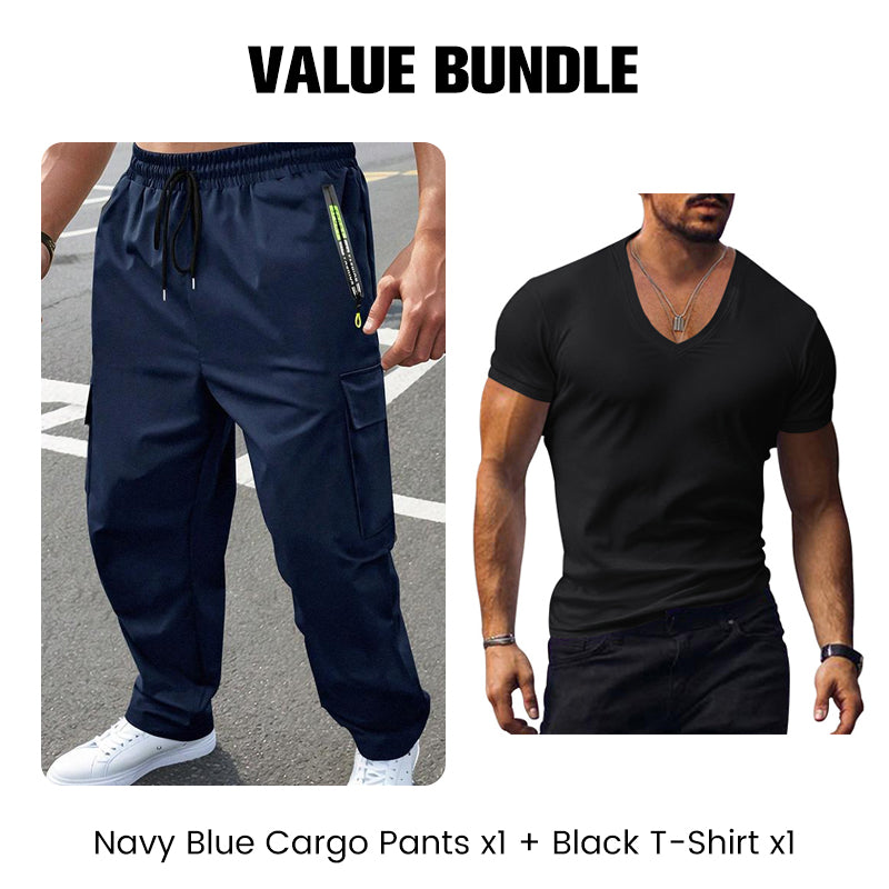✨ Rugged Everyday Comfort | Men's Multi-Pocket Outdoor Cargo Pants
