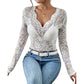 🌸 50% OFF NOW!  Women's Sexy V-Neck Floral Lace Top