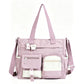 👜 More Pockets, Less Searching | Large-Capacity Canvas Tote Bag
