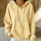 Women's Striped Patchwork Hoodie Sweatshirt