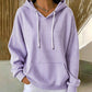 Women's Striped Patchwork Hoodie Sweatshirt