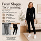 Women's Cinched Waist Hoodie & Pants Set