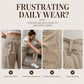 ✨ Flattering Everyday Style | Women's Straight-Leg Utility Pants with Reinforced Seams