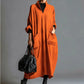 🍁New Fall Collection-Women's Loose Draping Dress with Pockets