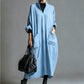 🍁New Fall Collection-Women's Loose Draping Dress with Pockets