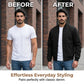 🧥Men's Classic Bomber Jacket with Zip Front