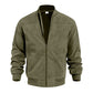 🧥Men's Classic Bomber Jacket with Zip Front
