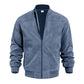 🧥Men's Classic Bomber Jacket with Zip Front