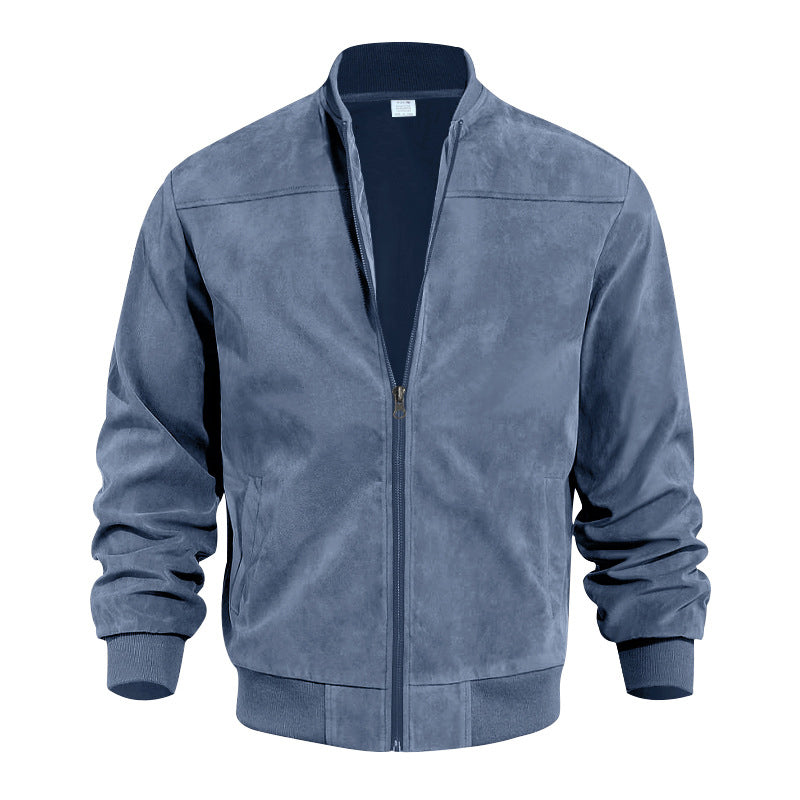 🧥Men's Classic Bomber Jacket with Zip Front