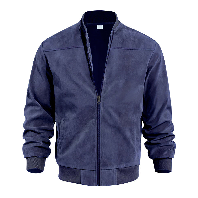 🧥Men's Classic Bomber Jacket with Zip Front