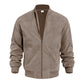 🧥Men's Classic Bomber Jacket with Zip Front