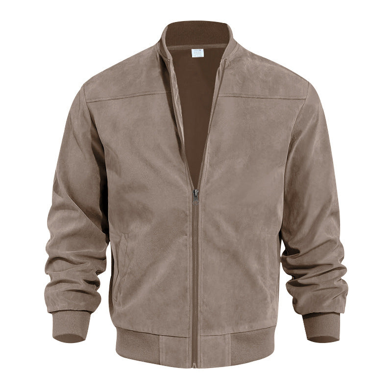 🧥Men's Classic Bomber Jacket with Zip Front