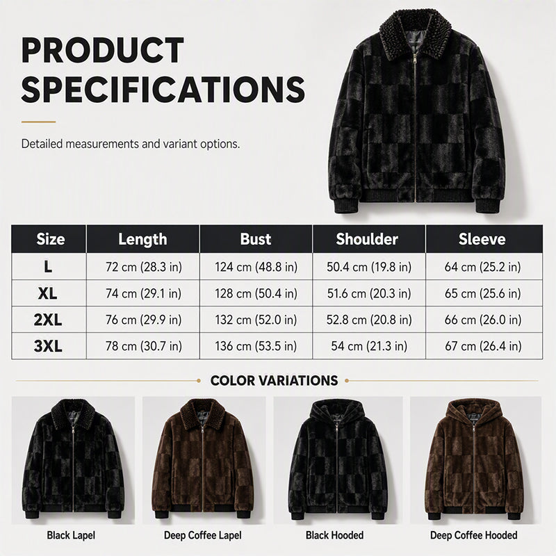 🍁New Fall Collection-Men's Thick Warm Winter Jacket