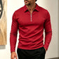 🍁New Fall Collection-Men's Casual Quarter-Zip Striped Shirt