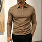 🍁New Fall Collection-Men's Casual Quarter-Zip Striped Shirt