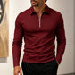 🍁New Fall Collection-Men's Casual Quarter-Zip Striped Shirt