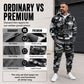 Men's Camouflage Warm Hoodie & Pants Set