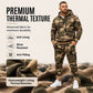 Men's Camouflage Warm Hoodie & Pants Set