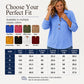 Women's Waffle Knit Long Sleeve Henley Top