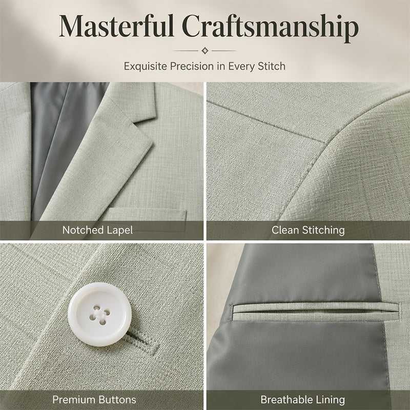 Men's Slim Fit 2-Piece Suit