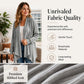 ⏳LAST DAY SALE ONLY ￡16.99!!🧶Women's Casual Draped Open Front Cardigan – Cosy, Flattering & Effortlessly Chic