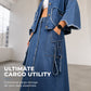 Slimming Denim Maxi Dress