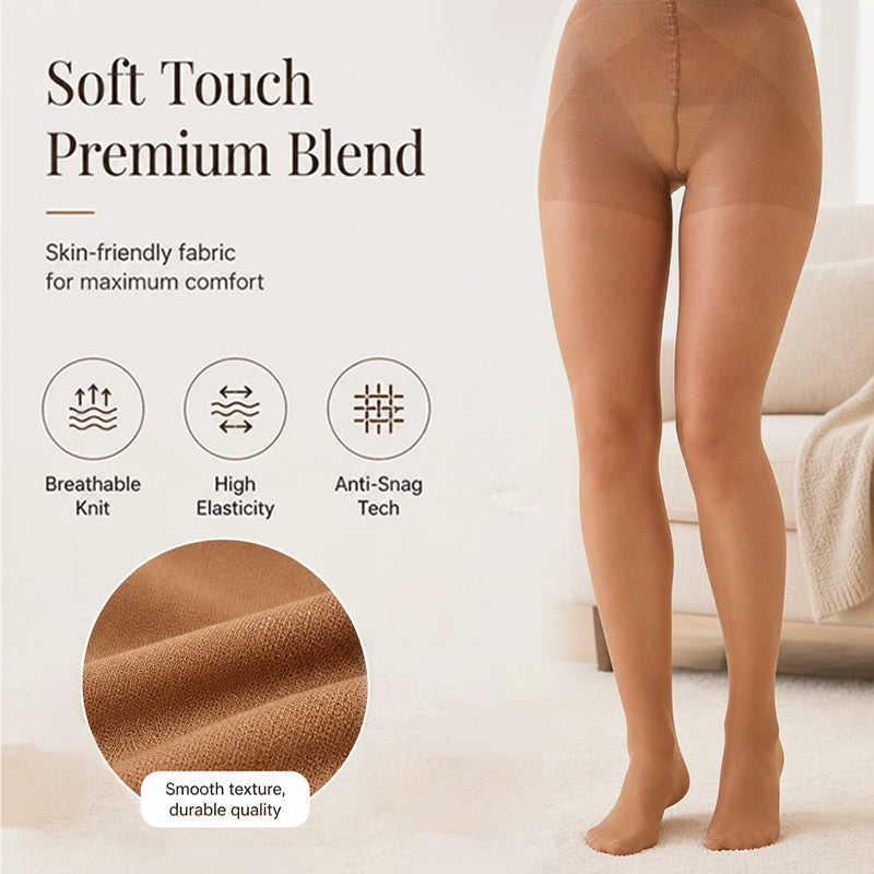 ⏳Limited-time 50% off⏰Run-Resistant Ultra Sheer Invisible Pantyhose