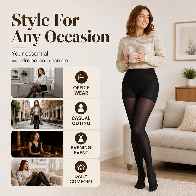 ⏳Limited-time 50% off⏰Run-Resistant Ultra Sheer Invisible Pantyhose