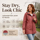 ⌛Limited-Time Offer-Women's Outdoor Waterproof Hooded Jacket