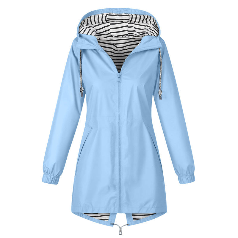 ⌛Limited-Time Offer-Women's Outdoor Waterproof Hooded Jacket