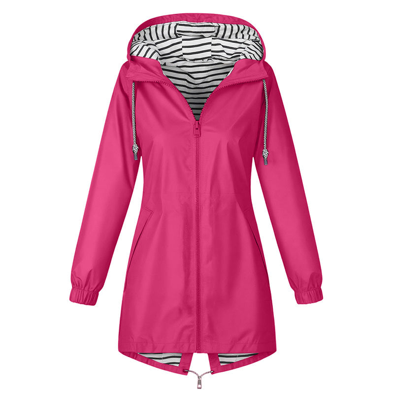 ⌛Limited-Time Offer-Women's Outdoor Waterproof Hooded Jacket