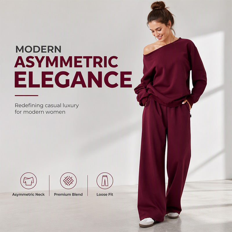⌛Limited-Time Offer-Women's Sweatshirt & Sweatpants 2-Piece Set