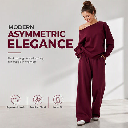 ⌛Limited-Time Offer-Women's Sweatshirt & Sweatpants 2-Piece Set