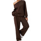 ⌛Limited-Time Offer-Women's Sweatshirt & Sweatpants 2-Piece Set