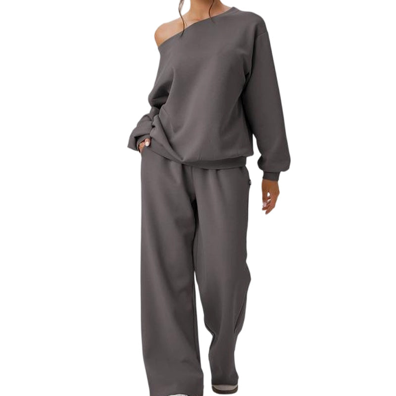 ⌛Limited-Time Offer-Women's Sweatshirt & Sweatpants 2-Piece Set