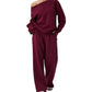 ⌛Limited-Time Offer-Women's Sweatshirt & Sweatpants 2-Piece Set