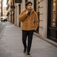 Men's Hooded Fleece Zipper Jacket