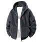 Men's Hooded Fleece Zipper Jacket
