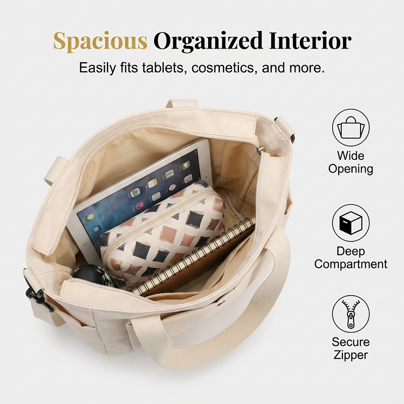 ⌛Limited-Time Offer-Large Capacity Tote Bag for Women