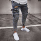 Men's Skinny Fit Stretch Cargo Jeans