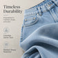 💙 Women's Casual High-Waisted Wide-Leg Jeans
