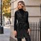 Women's Elegant PU Leather Vest Jacket