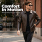 Refined Urban Leather Jacket
